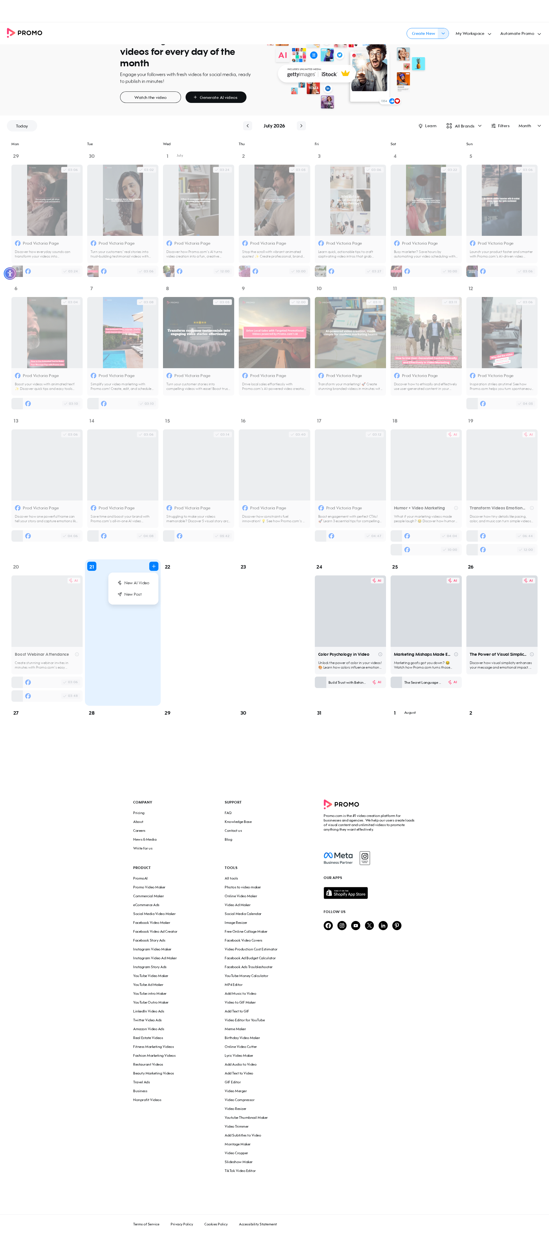 Test failure screenshot